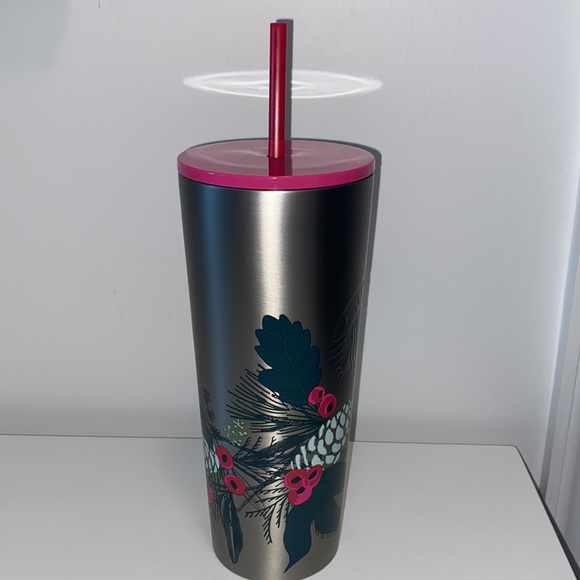 💚💕Starbucks Holiday Pine Stainless Steel Cold Cup💕💚 - Picture 3 of 7